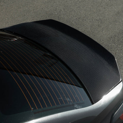 2015-2021 Subaru WRX & WRX STI | JDM Carbon Fiber Rear Trunk with Integrated Ducktail Spoiler Wing image 13