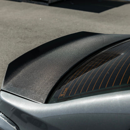 2015-2021 Subaru WRX & WRX STI | JDM Carbon Fiber Rear Trunk with Integrated Ducktail Spoiler Wing image 12
