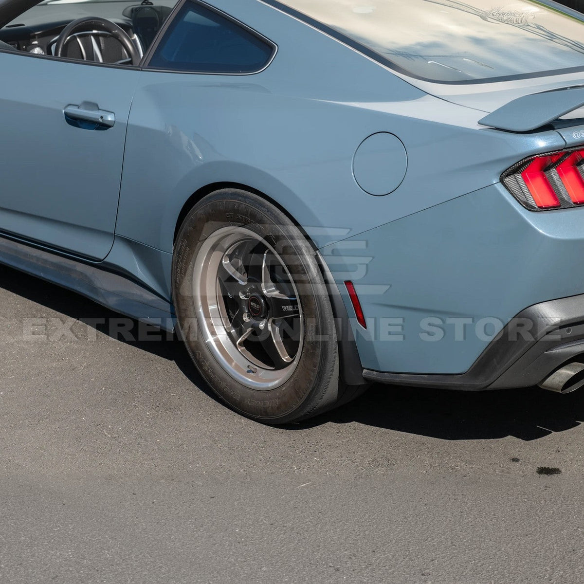 2024+ Ford Mustang Dry Carbon Fiber Mud Flap image 82