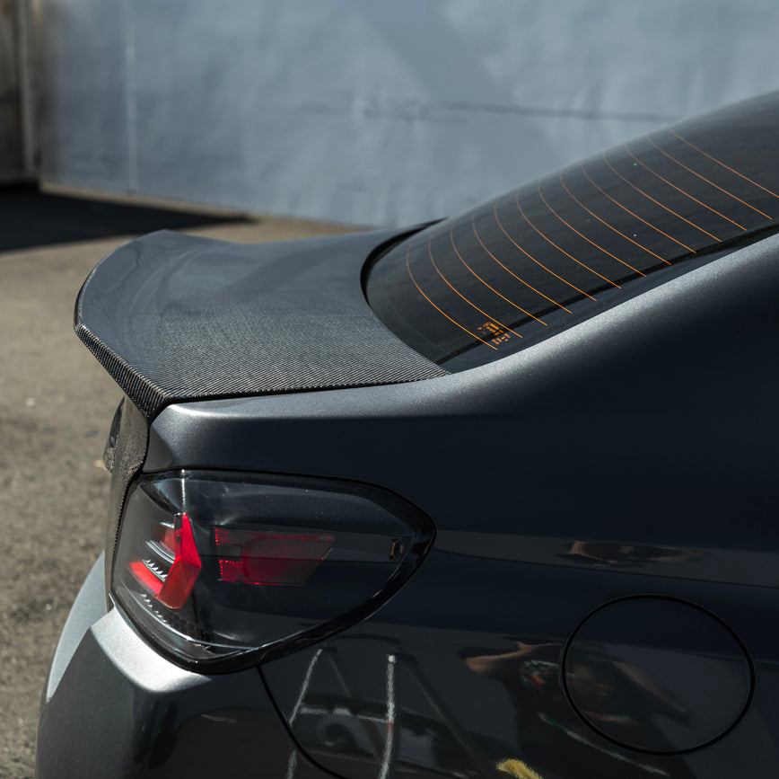 2015-2021 Subaru WRX & WRX STI | JDM Carbon Fiber Rear Trunk with Integrated Ducktail Spoiler Wing image 16