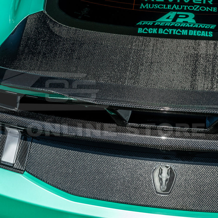 2024-Up Ford Mustang Rear Trunk Panel Cover Trim Piece image 9