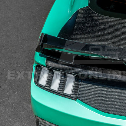 2024+ Ford Mustang DRY CARBON FIBER Tail Light Cover image 8
