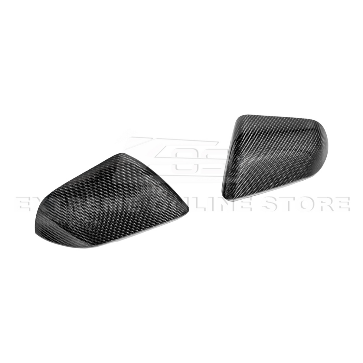 2015-Up Ford Mustang DRY Carbon Fiber Side Mirror Cap Cover Pair image 16
