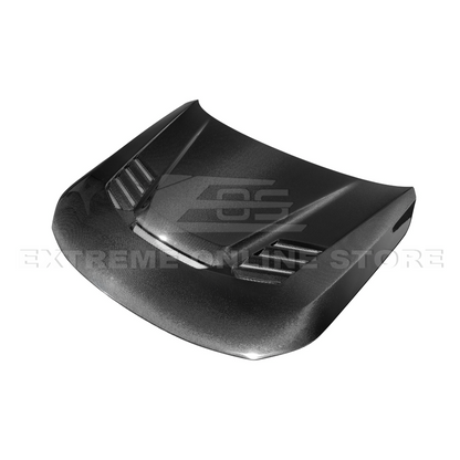 2023-Up BMW G87 M2 | V Style CARBON FIBER Front Vented Heat Extraction Hood image 27