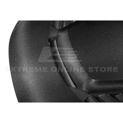 2023-Up BMW G87 M2 | V Style CARBON FIBER Front Vented Heat Extraction Hood image 30