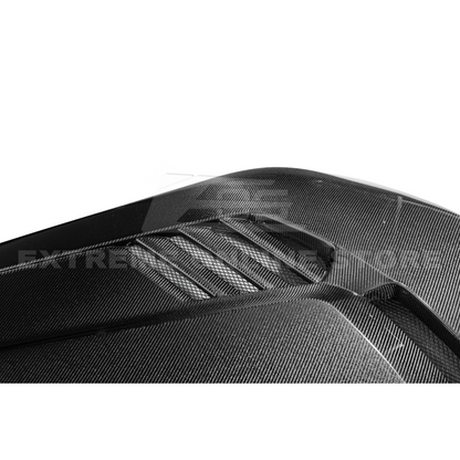 2023-Up BMW G87 M2 | V Style CARBON FIBER Front Vented Heat Extraction Hood image 34