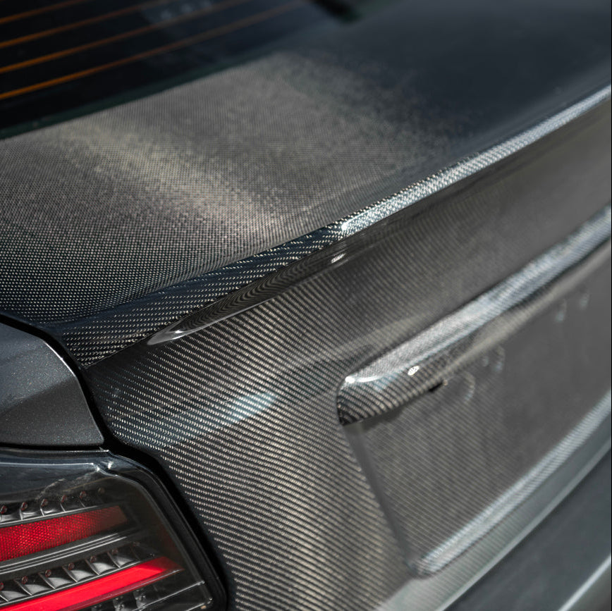 2015-2021 Subaru WRX & WRX STI | JDM Carbon Fiber Rear Trunk with Integrated Ducktail Spoiler Wing image 20