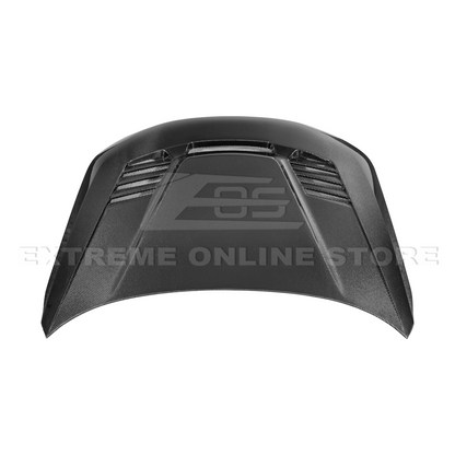 2023-Up BMW G87 M2 | V Style CARBON FIBER Front Vented Heat Extraction Hood image 36