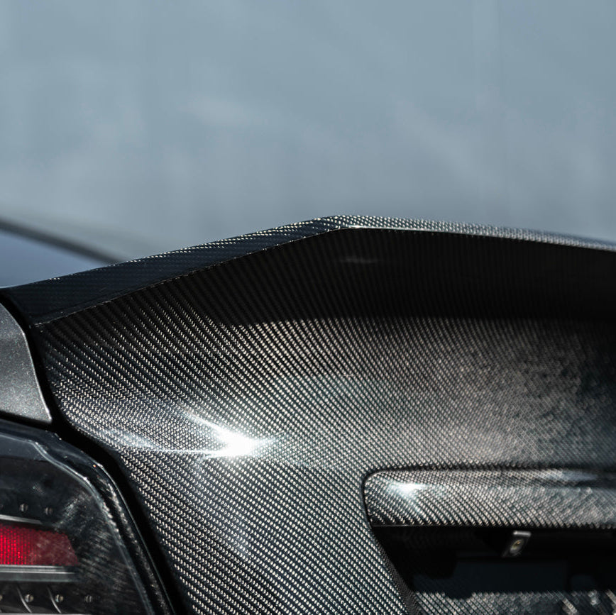 2015-2021 Subaru WRX & WRX STI | JDM Carbon Fiber Rear Trunk with Integrated Ducktail Spoiler Wing image 21