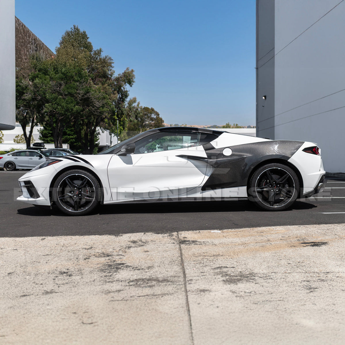 Corvette C8 EOS Performance Side Skirts image 70