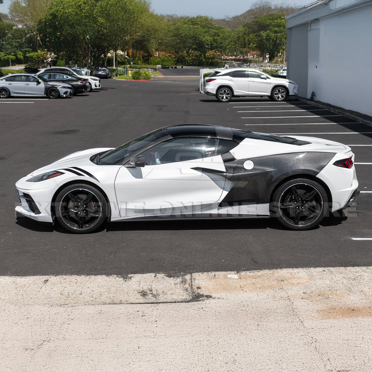 Corvette C8 EOS Performance Side Skirts image 72