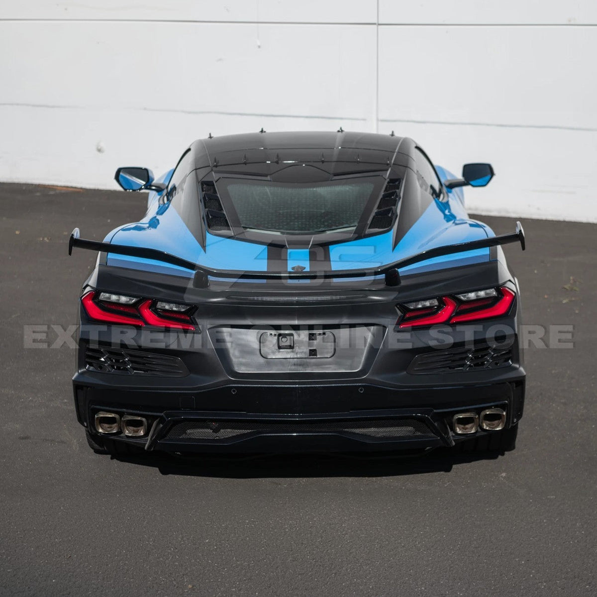 Corvette C8 Stingray Rear Bumper & Spoiler Kit [Z06 Conversion Package] image 27