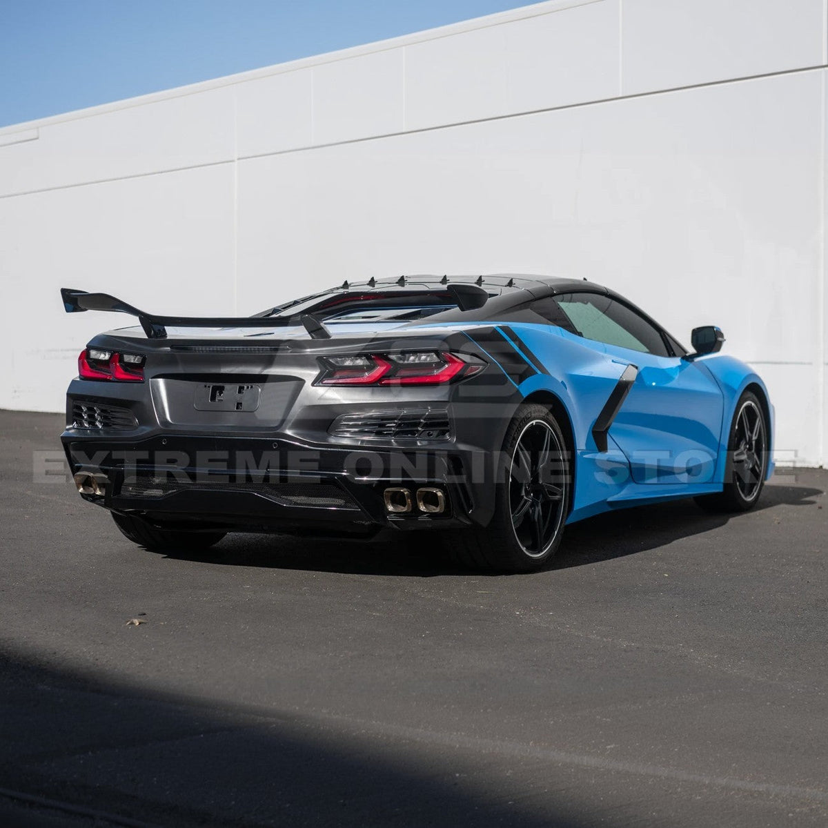 Corvette C8 Stingray Rear Bumper & Spoiler Kit [Z06 Conversion Package] image 24