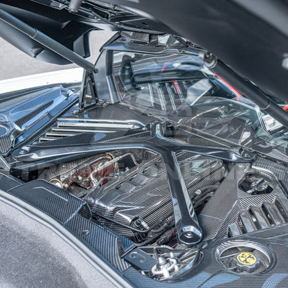 Chevrolet Corvette C8 DRY CARBON FIBER X-Brace image 4