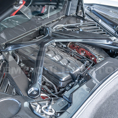 Chevrolet Corvette C8 DRY CARBON FIBER X-Brace image 5