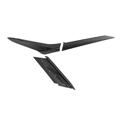 Corvette C8 Z06 CARBON FIBER Replacement Side Fender Vent Door Garnish image 15