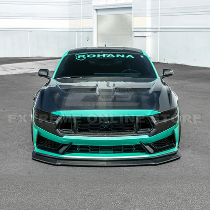 2024+ Ford Mustang Dark Horse DRY CARBON FIBER Front Grille Insert image 24