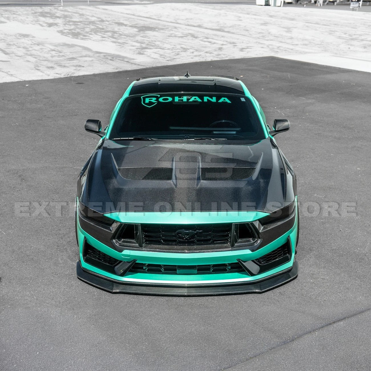 2024+ Ford Mustang Front Bumper Lip Splitter Panel image 4