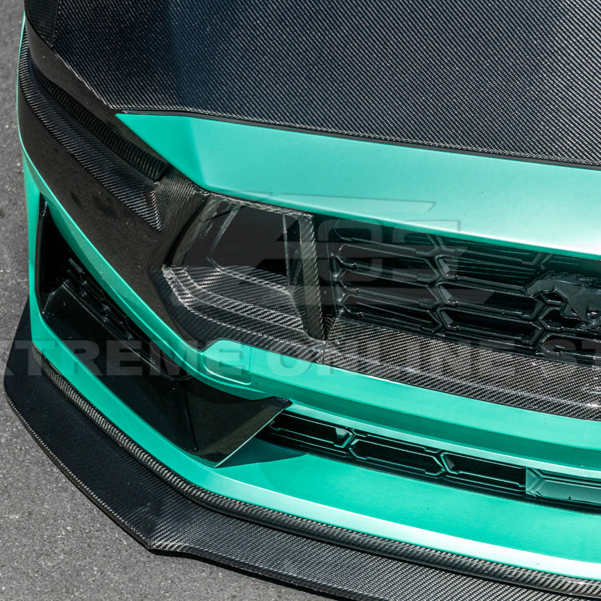 2024-Up Ford Mustang Dark Horse Front Upper Grille Trim image 10