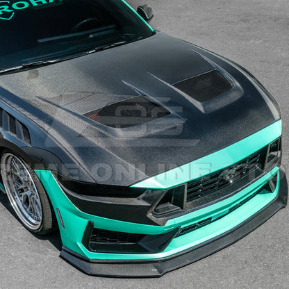 2024+ Ford Mustang GTD Style Front Bumper Hood image 5