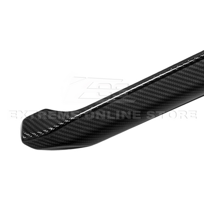 Corvette C8 DRY CARBON FIBER Center Console Armrest Right Trim Panel image 20