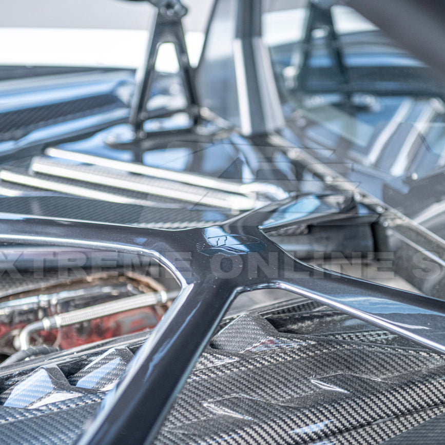 Chevrolet Corvette C8 DRY CARBON FIBER X-Brace image 7
