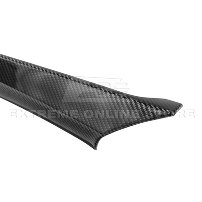 Corvette C8 DRY CARBON FIBER Center Console Armrest Right Trim Panel image 18