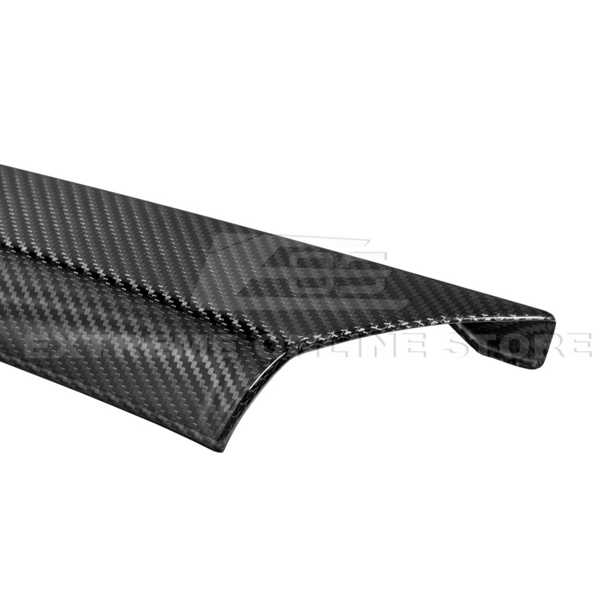 Corvette C8 DRY CARBON FIBER Center Console Armrest Right Trim Panel image 16