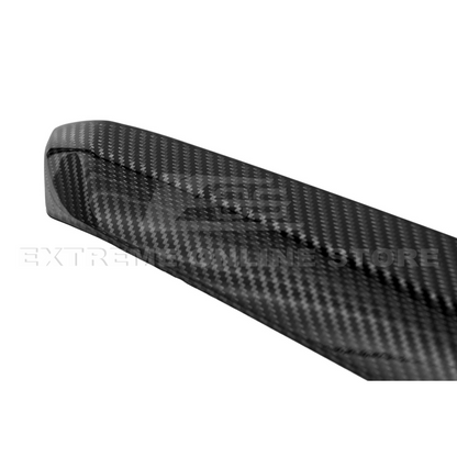 Corvette C8 DRY CARBON FIBER Center Console Armrest Right Trim Panel image 19