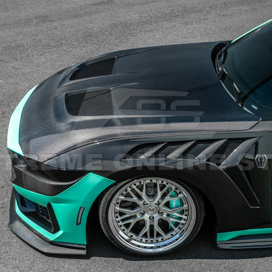 2024+ Ford Mustang GTD Style Front Bumper Hood image 9