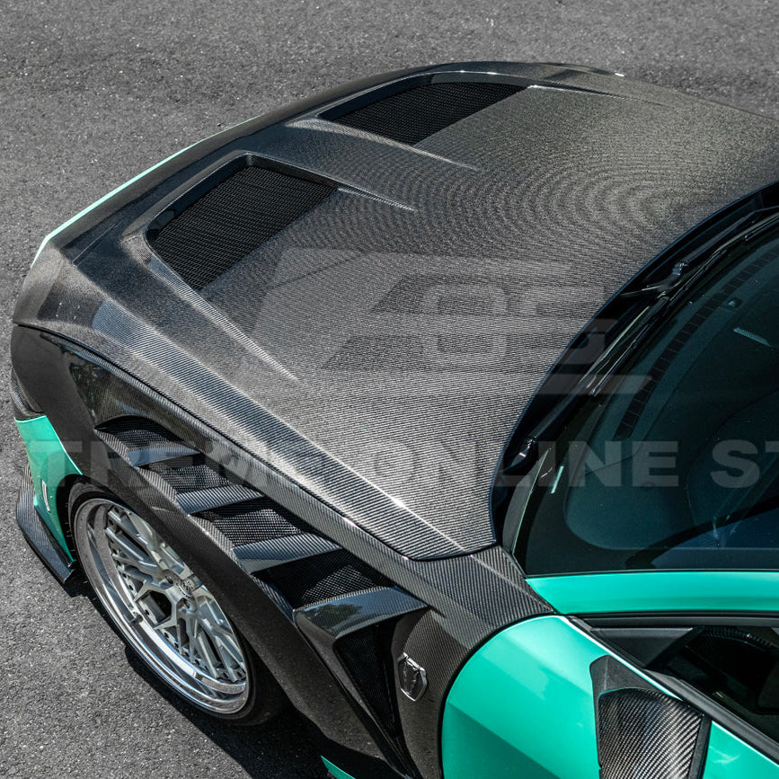 2024+ Ford Mustang GTD Style Front Bumper Hood image 10