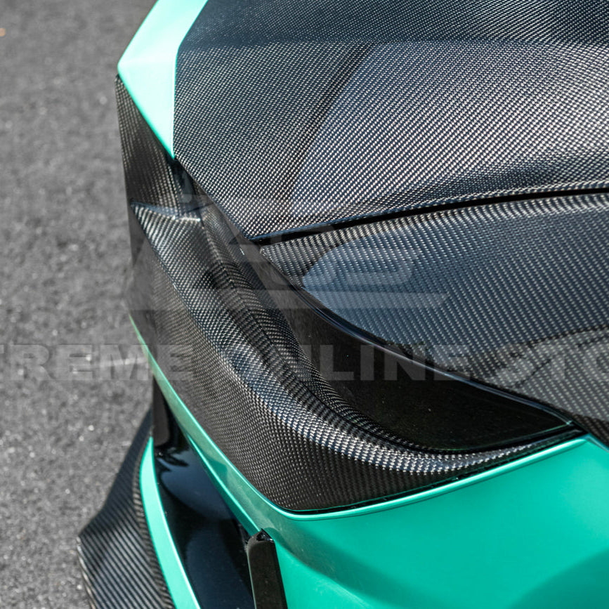 2024+ Ford Mustang Dark Horse DRY CARBON FIBER Front Grille Insert image 28