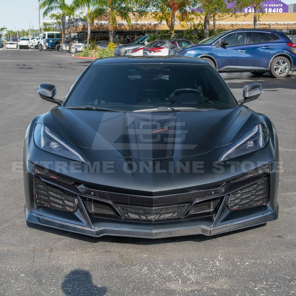 Chevrolet Corvette C8 Z06 Front Radiator Mesh Grille image 7