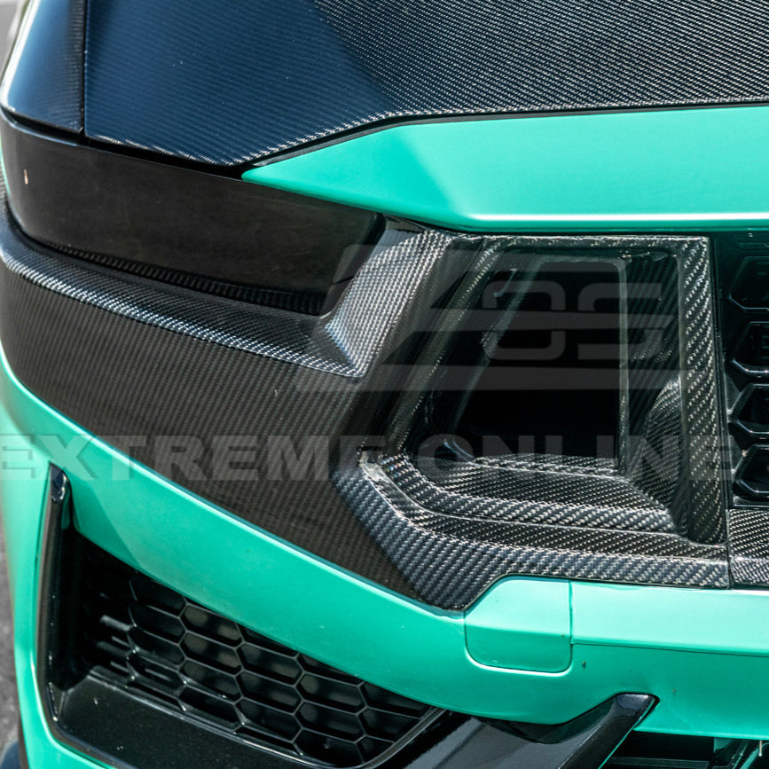 2024-Up Ford Mustang Dark Horse Front Upper Grille Trim image 14
