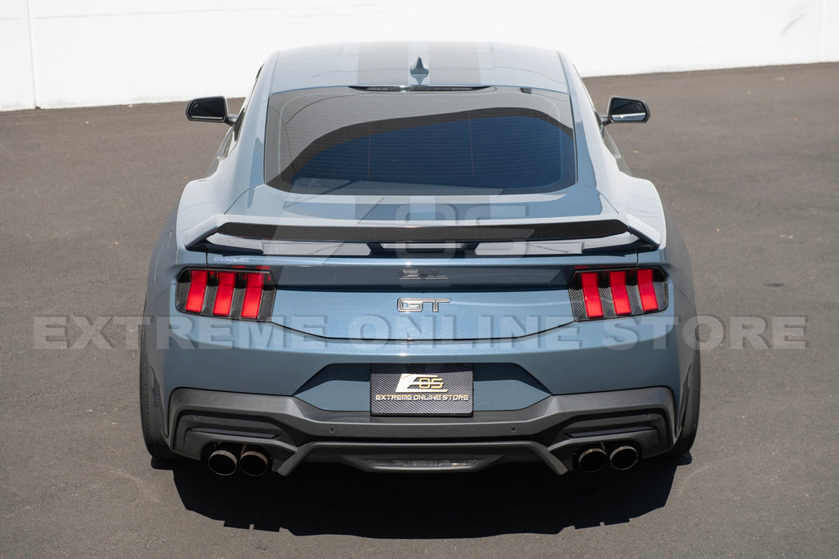 2024+ Ford Mustang GT Performance Wing Rear Gurney Flap Spoiler image 3