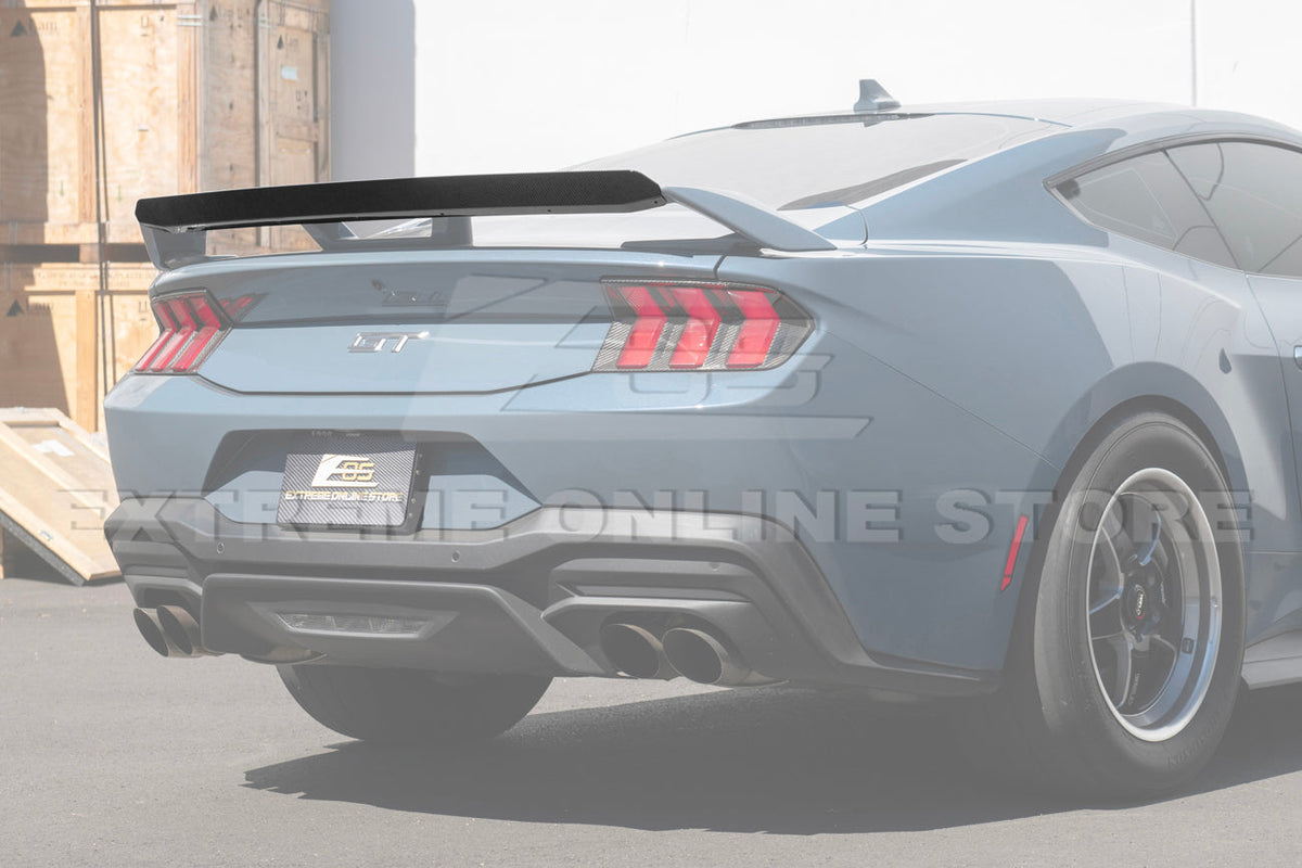 2024+ Ford Mustang GT Performance Wing Rear Gurney Flap Spoiler image 6
