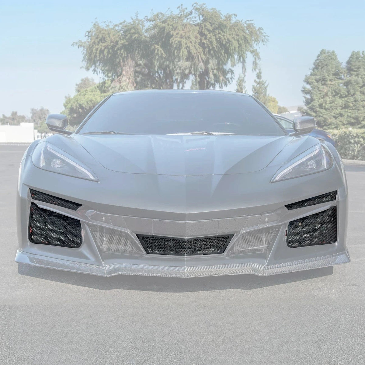Chevrolet Corvette C8 Z06 Front Radiator Mesh Grille image 3
