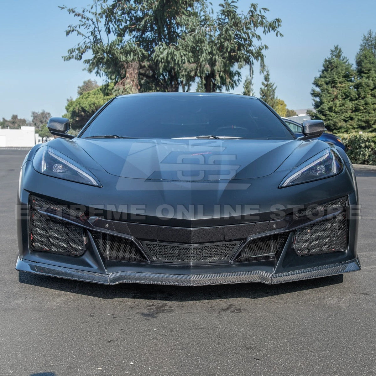 Chevrolet Corvette C8 Z06 Front Radiator Mesh Grille image 6