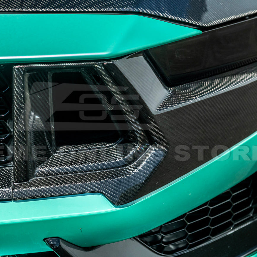 2024-Up Ford Mustang Dark Horse Front Upper Grille Trim image 16