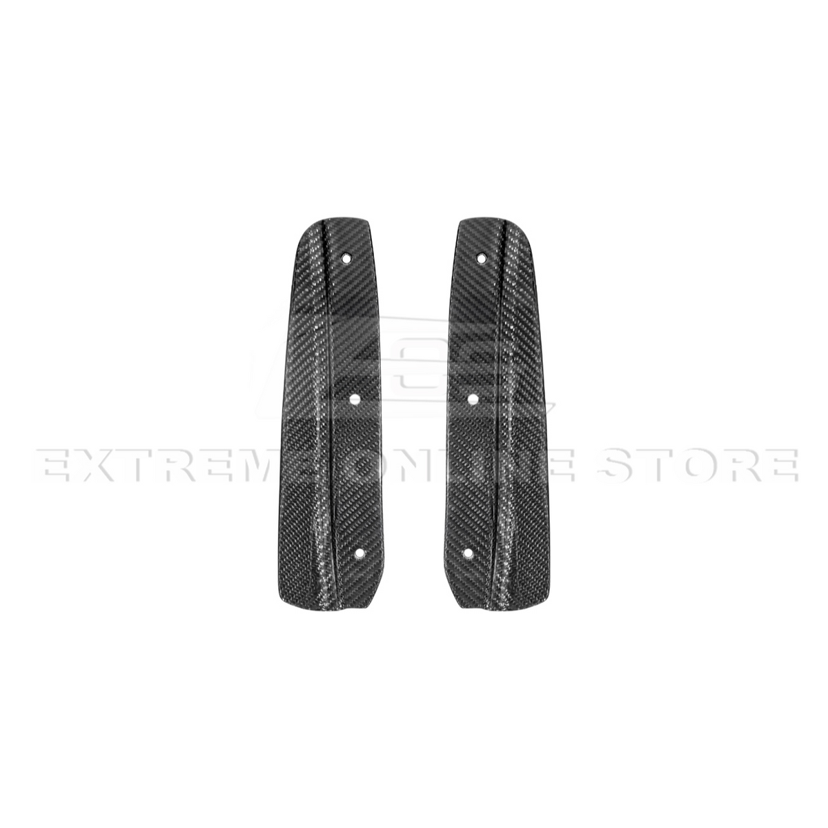 2020-Up Cadillac CT4-V Blackwing CARBON FIBER Front Splitter Side Wheel Arch image 16