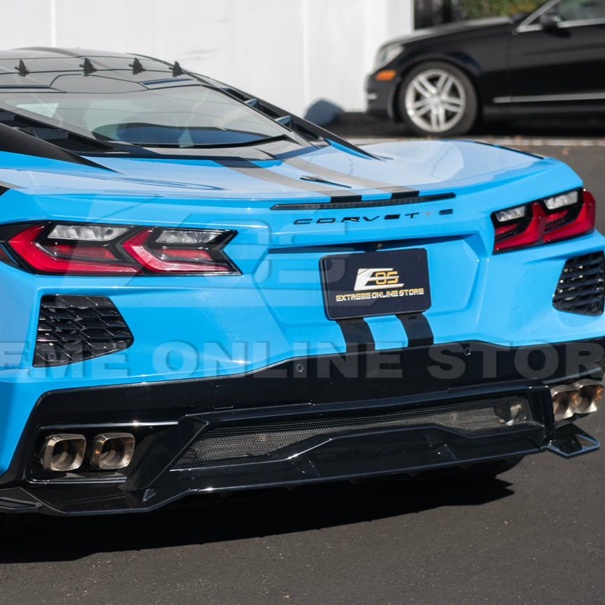 Corvette C8 Rear Diffuser Lip image 14