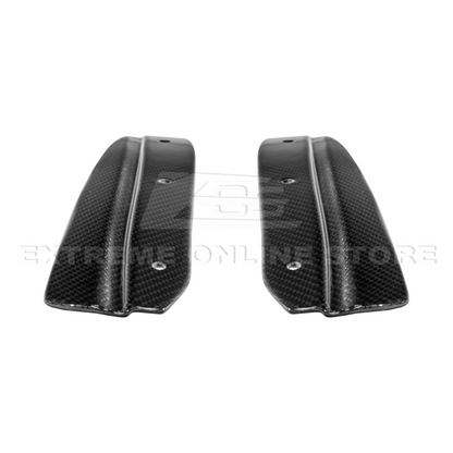 2020-Up Cadillac CT4-V Blackwing CARBON FIBER Front Splitter Side Wheel Arch image 15