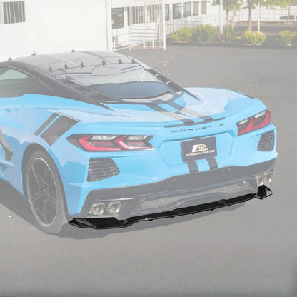 Corvette C8 Rear Diffuser Lip image 12
