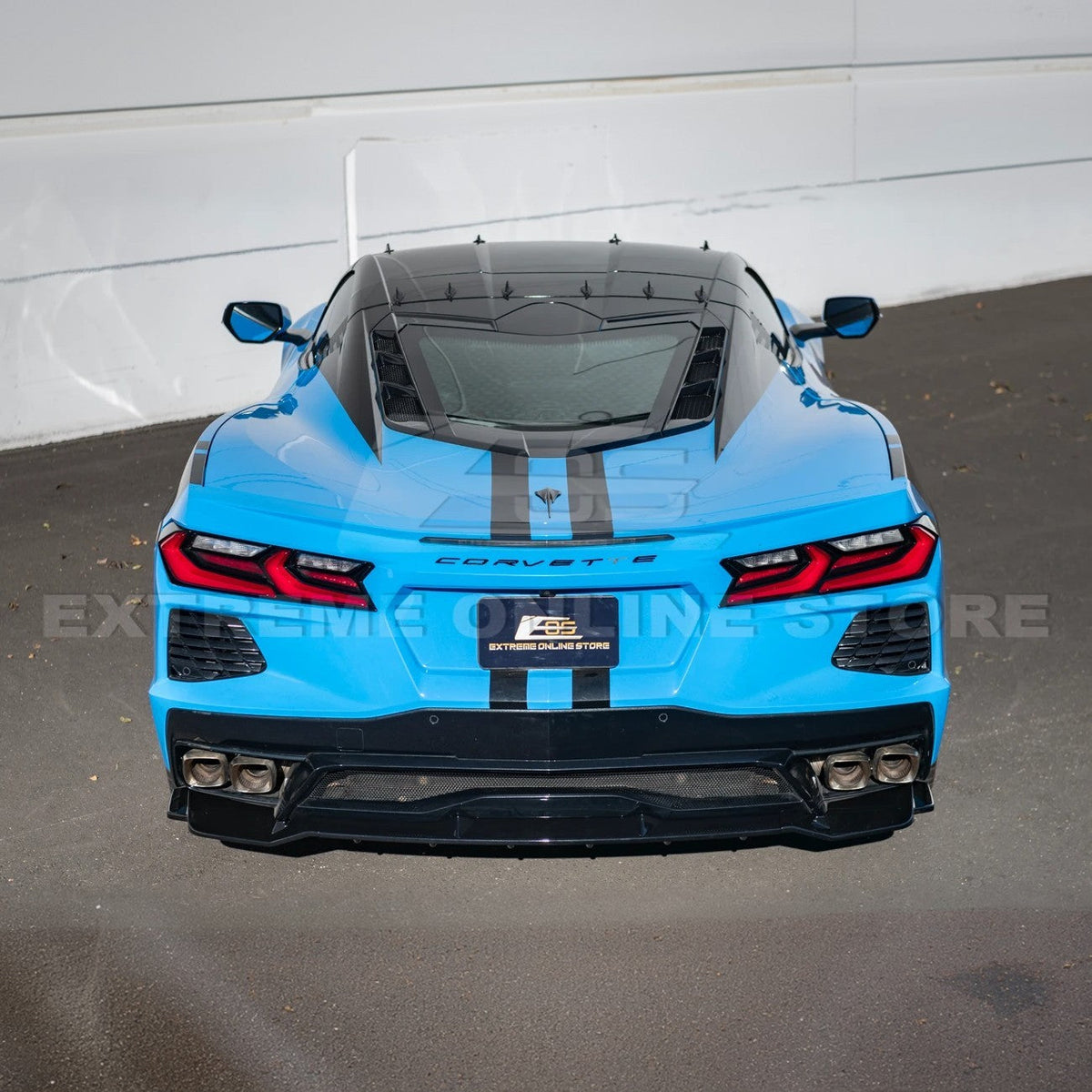 Corvette C8 Rear Diffuser Lip image 16