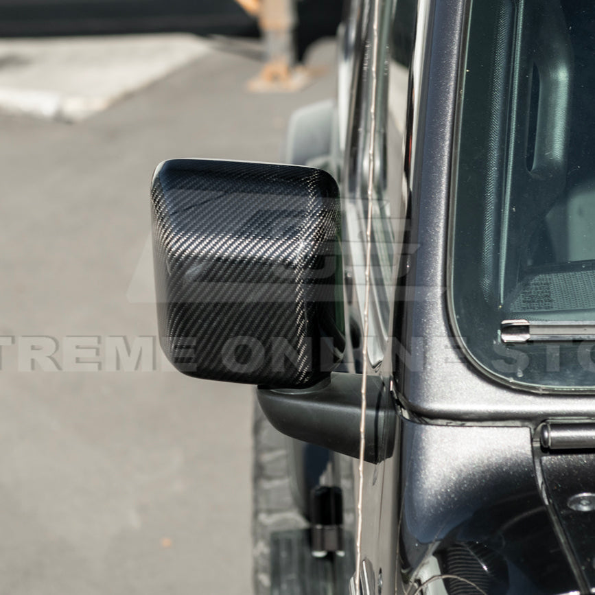 2018-Up Jeep Wrangler Gladiator Mirror Cap Cover image 8