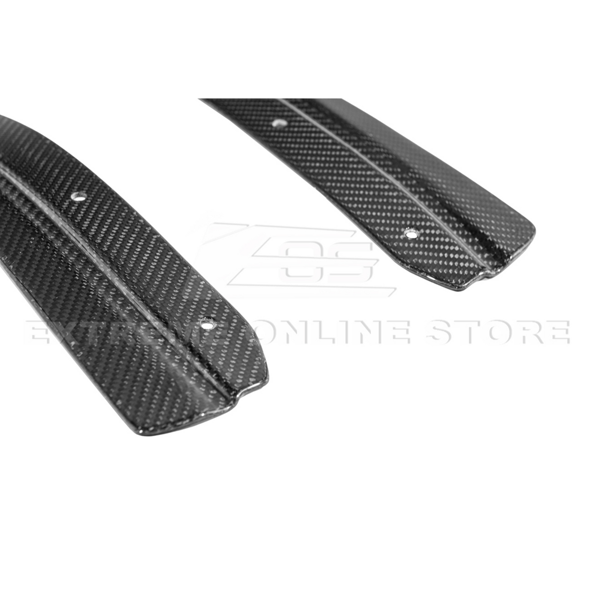 2020-Up Cadillac CT4-V Blackwing CARBON FIBER Front Splitter Side Wheel Arch image 21