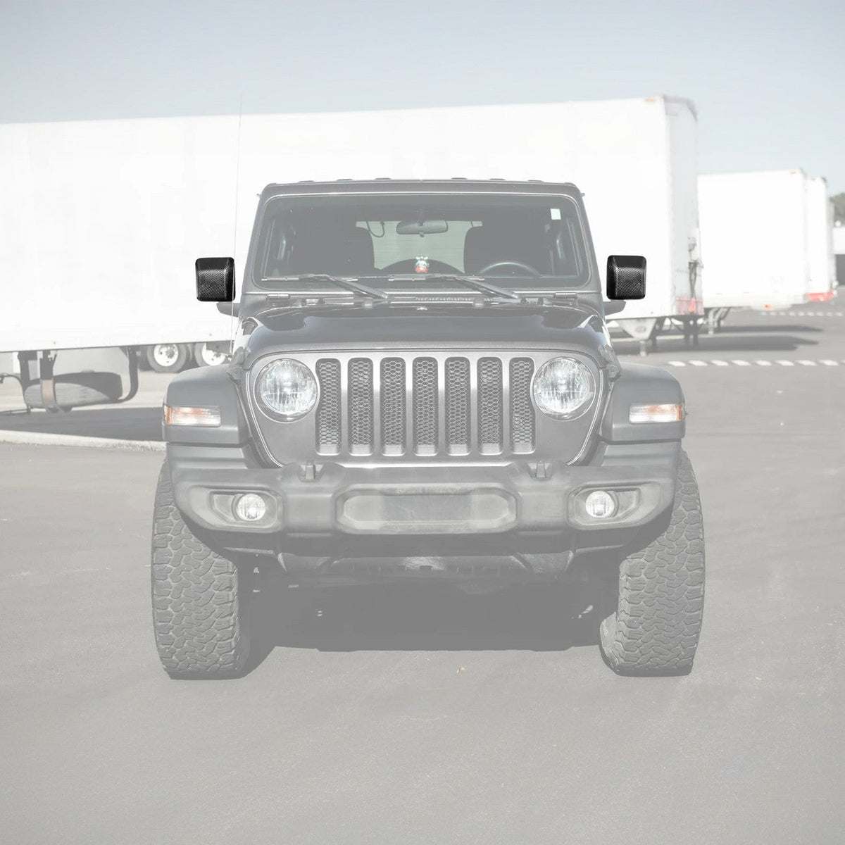 2018-Up Jeep Wrangler Gladiator Mirror Cap Cover image 2