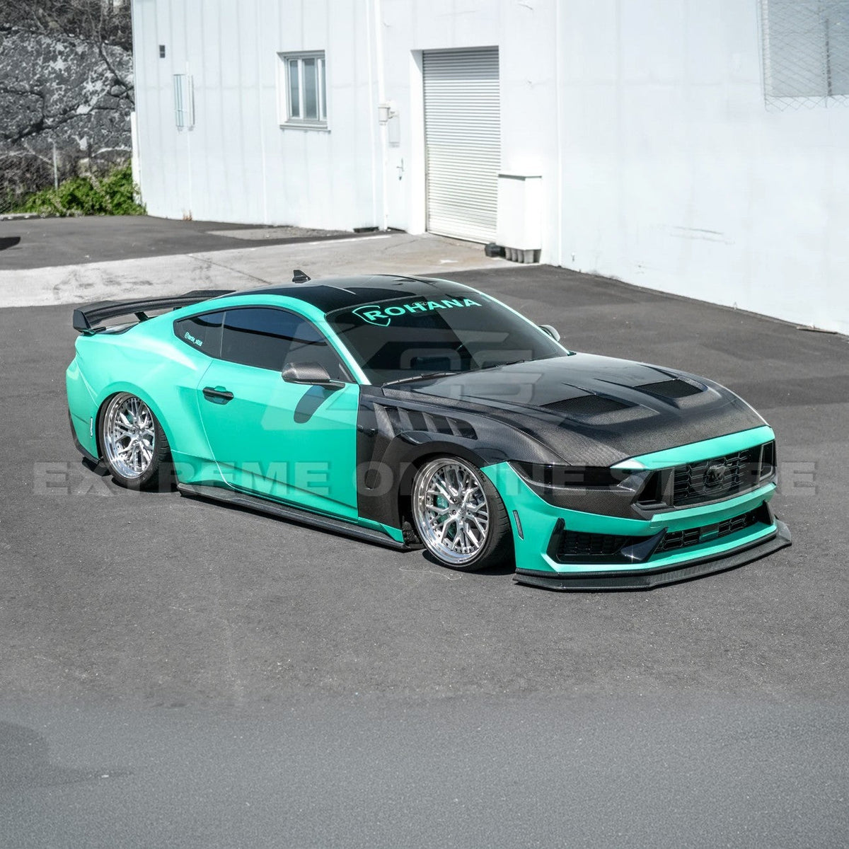 2024+ Ford Mustang GTD Style Front Bumper Hood image 4