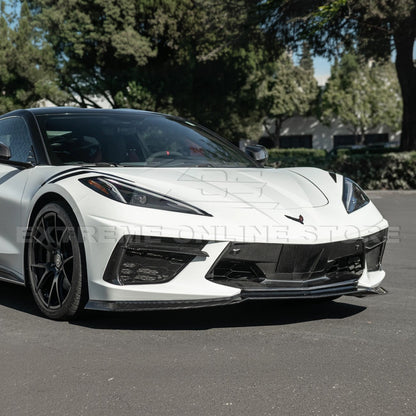 Corvette C8 Stingray DRY CARBON FIBER Front Splitter [Z06 / Z07 Conversion Package] image 30