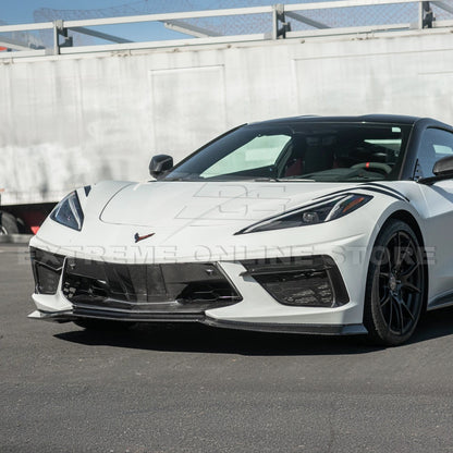 Corvette C8 Stingray DRY CARBON FIBER Front Splitter [Z06 / Z07 Conversion Package] image 34